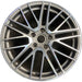 21" PORSCHE PANAMERA 24-25 , 21x9.5, 5 lug, 20 spoke, Original OEM Wheel Rim - Front View