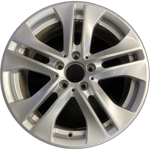 17" MERCEDES C-CLASS 12 204 Type; C250, 17x7.5, 10 spoke, w/o AMG; fluted - Front View