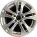 17" MERCEDES C-CLASS 12 204 Type; C250, 17x7.5, 10 spoke, w/o AMG; fluted - Front View
