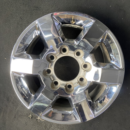 18" SIERRA 2500 PICKUP 15-18 18x8, aluminum, 6 spoke, flat spoke Original OEM - Additional View