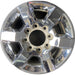 18" SIERRA 2500 PICKUP 15-18 18x8, aluminum, 6 spoke, flat spoke Original OEM - Front View