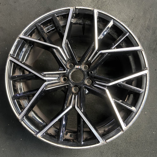 20" M8 20-21 20x9.5, 20 spoke , w/o competition package Original OEM Wheel Rim - Additional View
