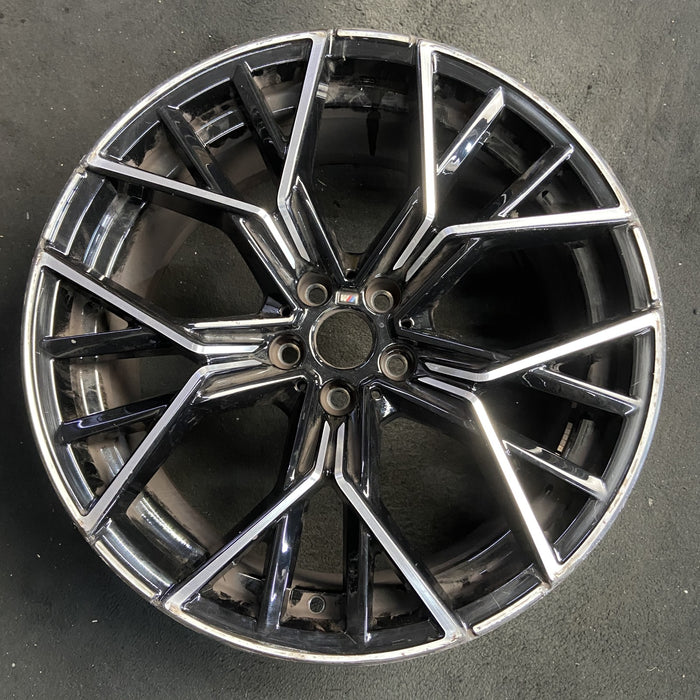 20" M8 20-21 20x9.5, 20 spoke , w/o competition package Original OEM Wheel Rim - Additional View