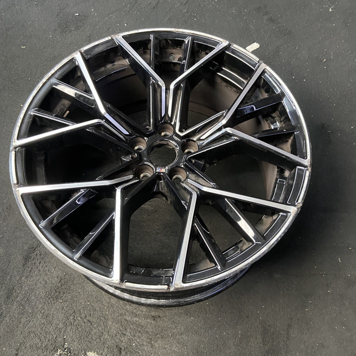 20" M8 20-21 20x9.5, 20 spoke , w/o competition package Original OEM Wheel Rim - View 8