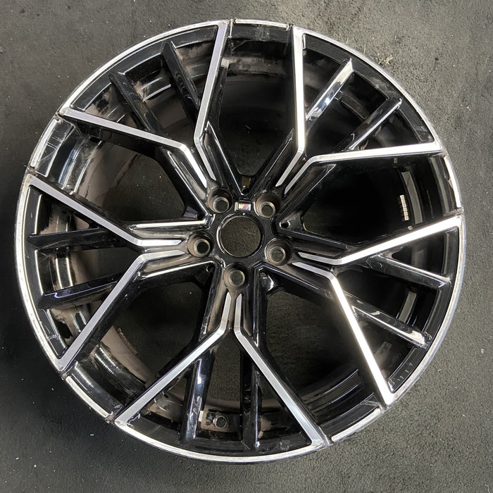 20" M8 20-21 20x9.5, 20 spoke , w/o competition package Original OEM Wheel Rim - Additional View