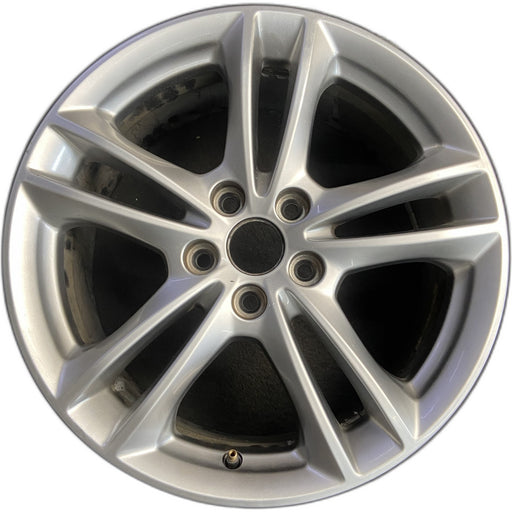 17" FUSION 15-16 17x7.5, , 5 split spokes, Energi Titanium Original OEM Wheel - Front View