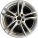 17" FUSION 15-16 17x7.5, , 5 split spokes, Energi Titanium Original OEM Wheel - Front View