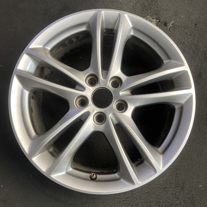 17" FUSION 15-16 17x7.5, , 5 split spokes, Energi Titanium Original OEM Wheel - Additional View