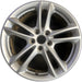 17" FUSION 15-16 17x7.5, , 5 split spokes, Energi Titanium Original OEM Wheel - Front View