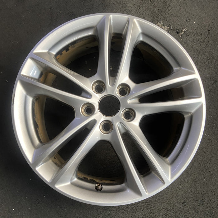 17" FUSION 15-16 17x7.5, , 5 split spokes, Energi Titanium Original OEM Wheel - Additional View