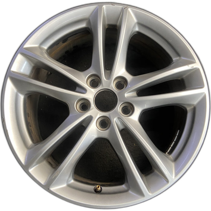 17" FUSION 15-16 17x7.5, , 5 split spokes, Energi Titanium Original OEM Wheel - Front View