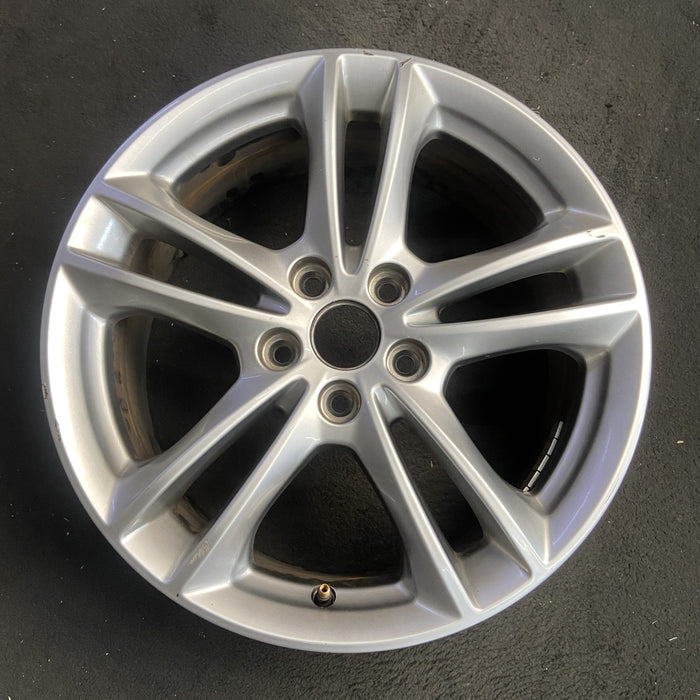 17" FUSION 15-16 17x7.5, , 5 split spokes, Energi Titanium Original OEM Wheel - Additional View
