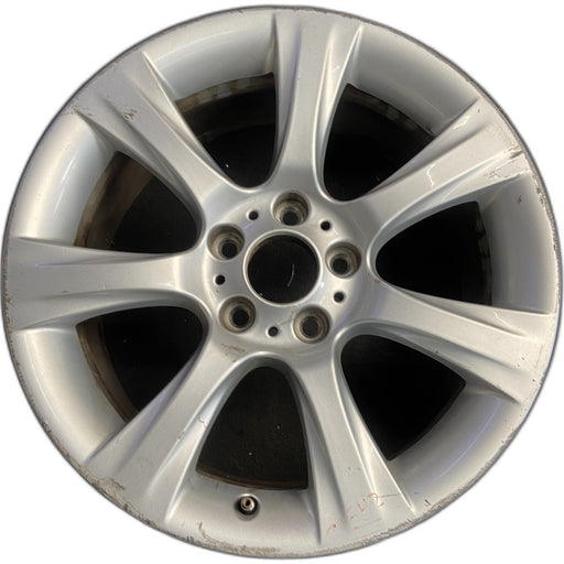 18" BMW 320i 12-13 , 18x8 , 7 spoke Original OEM Wheel Rim - Front View