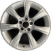 18" BMW 320i 12-13 , 18x8 , 7 spoke Original OEM Wheel Rim - Front View