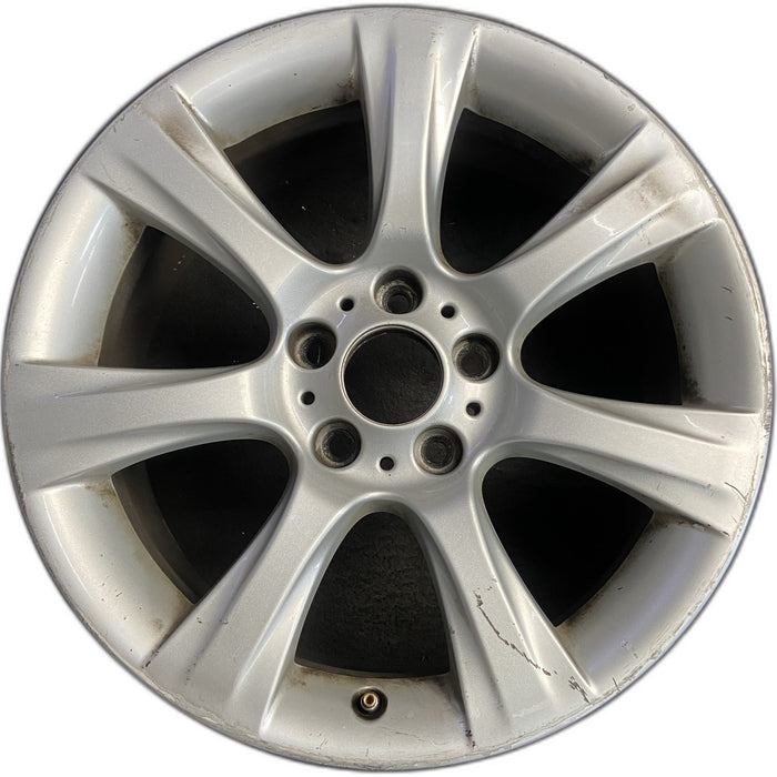 18" BMW 320i 12-13 , 18x8 , 7 spoke Original OEM Wheel Rim - Front View