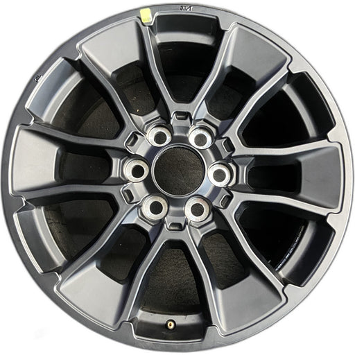 20" SEQUOIA 24-25 20x8, 6 Y spoke, black Original OEM Wheel Rim - Front View