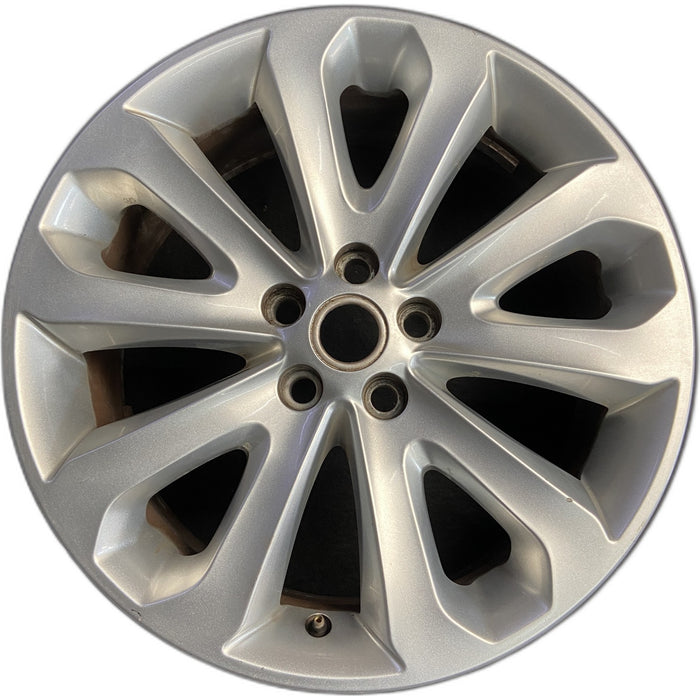 20" RANGE ROVER 13-17 , 20x8.5, , shadow chrome Original OEM Wheel Rim - Front View