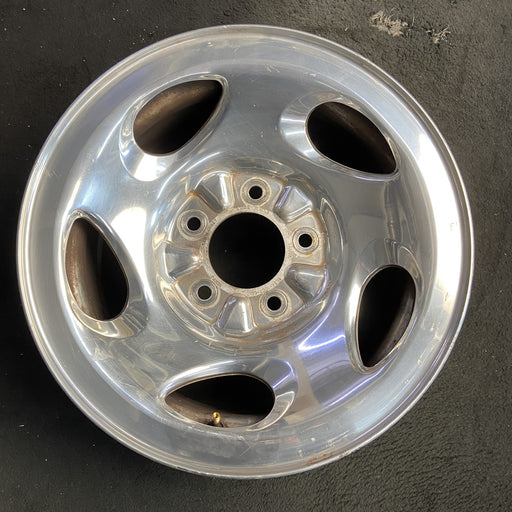 16" FORD F150 PICKUP 00 14mm lug , 16x7, aluminum, 5 swirl spokes Original OEM - Additional View
