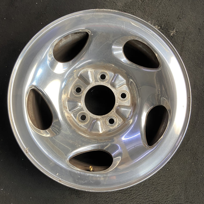 16" FORD F150 PICKUP 00 14mm lug , 16x7, aluminum, 5 swirl spokes Original OEM - Additional View