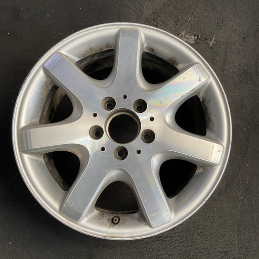 16" MERCEDES SLK 01 170 Type; SLK320, 16x7, 7 spoke Original OEM Wheel Rim - Additional View