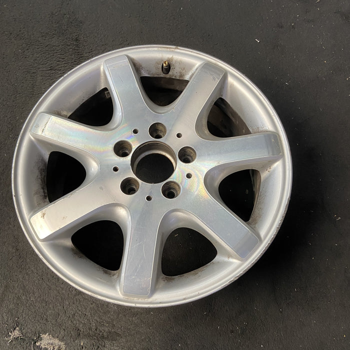 16" MERCEDES SLK 01 170 Type; SLK320, 16x7, 7 spoke Original OEM Wheel Rim - View 8