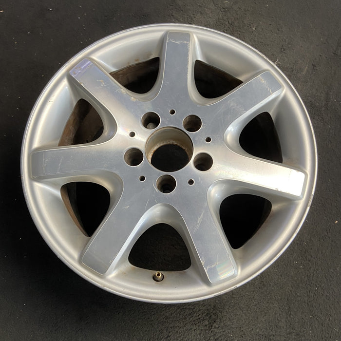 16" MERCEDES SLK 01 170 Type; SLK230, 16x8, 7 spoke Original OEM Wheel Rim - View 7