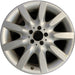 18" MERCEDES S-CLASS 07 221 Type; S600, 18x8.5, 9 spoke Original OEM Wheel Rim - Front View