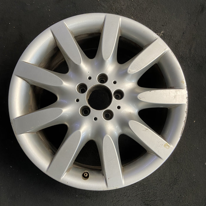 18" MERCEDES S-CLASS 07 221 Type; S600, 18x8.5, 9 spoke Original OEM Wheel Rim - Additional View