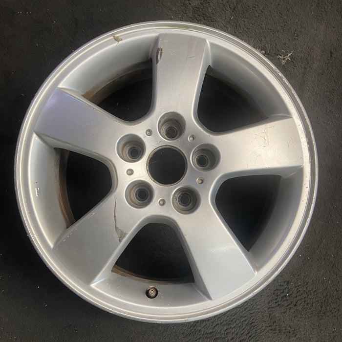 16" TUCSON 05-06 16x6.5 , 5 spoke Original OEM Wheel Rim - Additional View