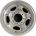 16" EXCURSION 00-05 , aluminum, 5 oval openings Original OEM Wheel Rim - Front View