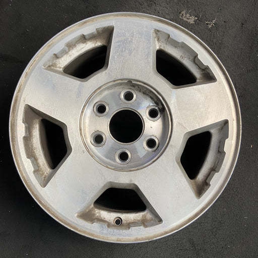 17" SILVERADO 1500 PICKUP 04 17x7.5, Original OEM Wheel Rim - Additional View