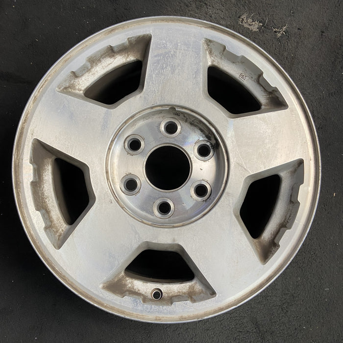 17" SILVERADO 1500 PICKUP 04 17x7.5, Original OEM Wheel Rim - Additional View