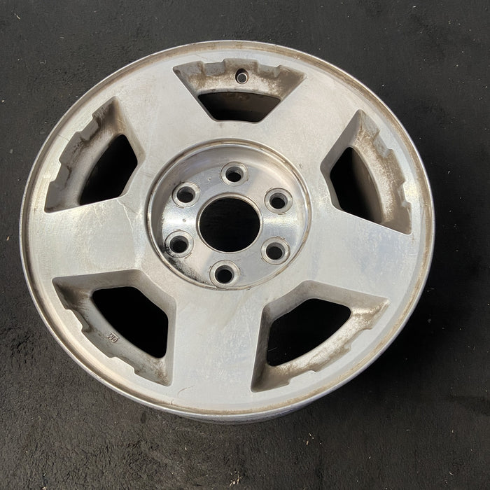 17" SILVERADO 1500 PICKUP 04 17x7.5, Original OEM Wheel Rim - View 8