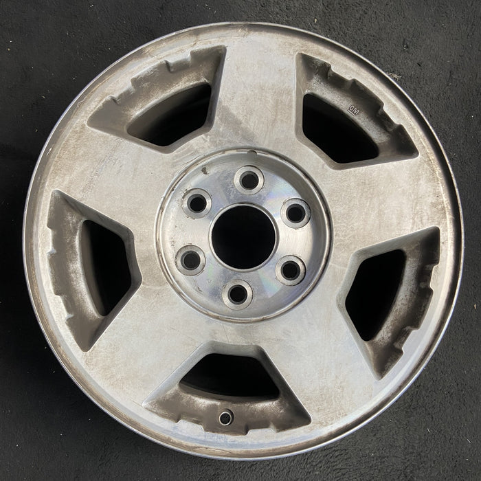 17" SILVERADO 1500 PICKUP 04 17x7.5, Original OEM Wheel Rim - Additional View