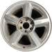 20" AVALANCHE 1500 07 20x8.5, 5 spoke, covered lug nuts, w/o groove in spoke; - Front View