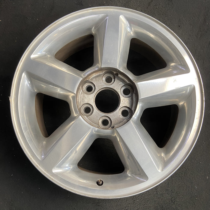 20" AVALANCHE 1500 07 20x8.5, 5 spoke, covered lug nuts, w/o groove in spoke; - Additional View