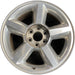 20" AVALANCHE 1500 07 20x8.5, 5 spoke, covered lug nuts, w/o groove in spoke; - Front View