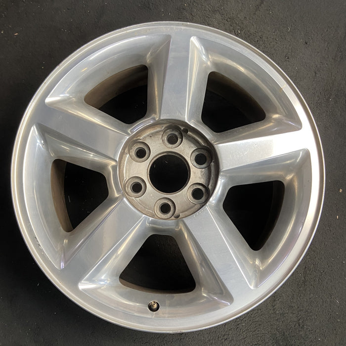 20" AVALANCHE 1500 07 20x8.5, 5 spoke, covered lug nuts, w/o groove in spoke; - Additional View