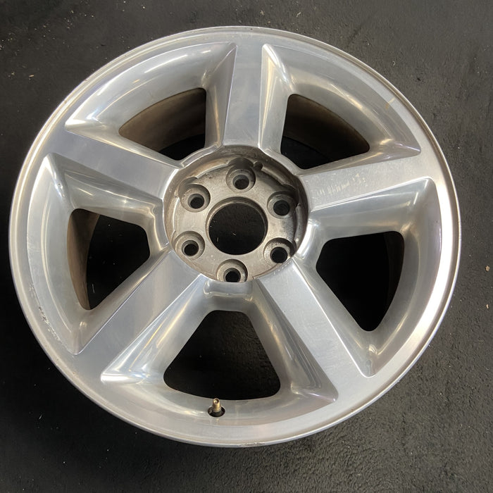 20" AVALANCHE 1500 07 20x8.5, 5 spoke, covered lug nuts, w/o groove in spoke; - View 7