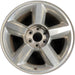 20" AVALANCHE 1500 07 20x8.5, 5 spoke, covered lug nuts, w/o groove in spoke; - Front View