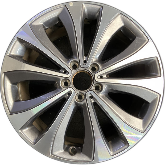 19" MERCEDES GLE-CLASS 20-23 167 Type, GLE350, 19x8, 5 twin spoke Original OEM - Front View