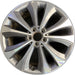 19" MERCEDES GLE-CLASS 20-23 167 Type, GLE350, 19x8, 5 twin spoke Original OEM - Front View
