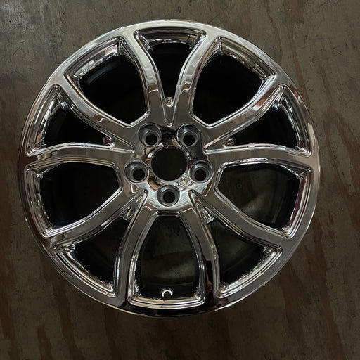 18" FUSION 10 18x7.5 , 10 spoke, w/ pockets, bowed shapes Original OEM Wheel Rim - Additional View