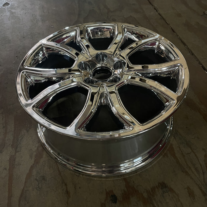 18" FUSION 10 18x7.5 , 10 spoke, w/ pockets, bowed shapes Original OEM Wheel Rim - View 8