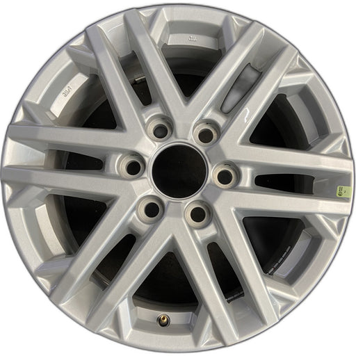 18" SEQUOIA 23-24 18x7.5, 6 double spoke, silver Original OEM Wheel Rim - Front View