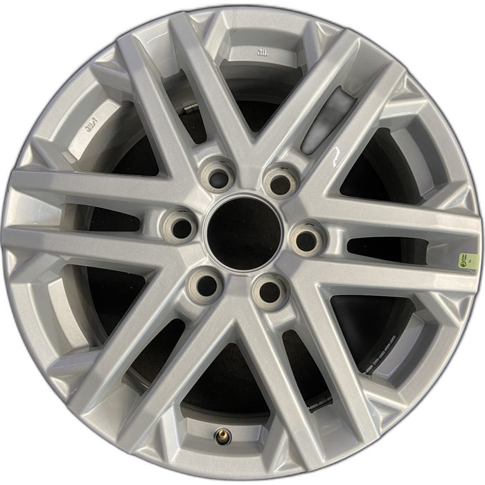 18" SEQUOIA 23-24 18x7.5, 6 double spoke, silver Original OEM Wheel Rim - Front View