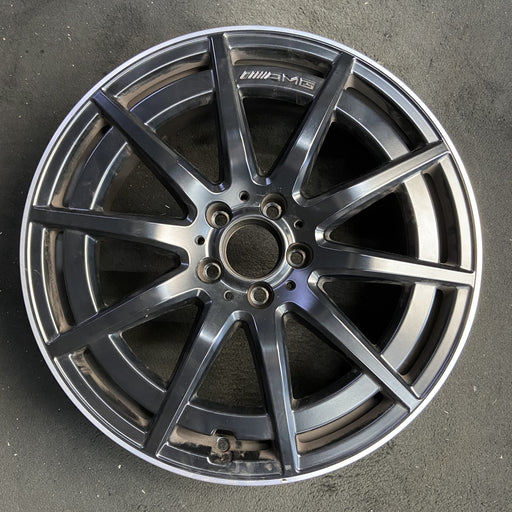 19" MERCEDES GLA-CLASS 21-23 247 Type, GLA45, 19x8 , black Original OEM Wheel - Additional View