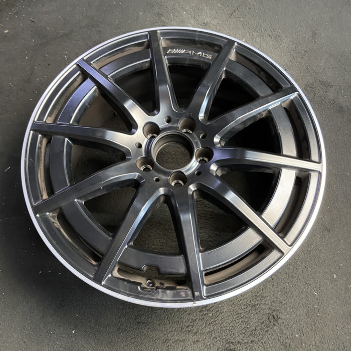 19" MERCEDES GLA-CLASS 21-23 247 Type, GLA45, 19x8 , black Original OEM Wheel - View 7