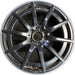 19" MERCEDES GLA-CLASS 21-23 247 Type, GLA45, 19x8 , black Original OEM Wheel - Front View