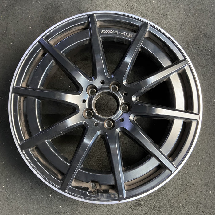 19" MERCEDES GLA-CLASS 21-23 247 Type, GLA45, 19x8 , black Original OEM Wheel - Additional View